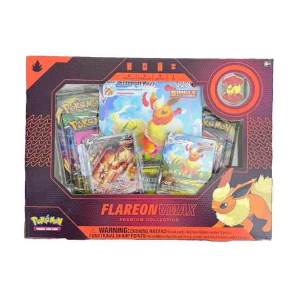 Flareon VMAX Premium Collection Box UK Exclusive