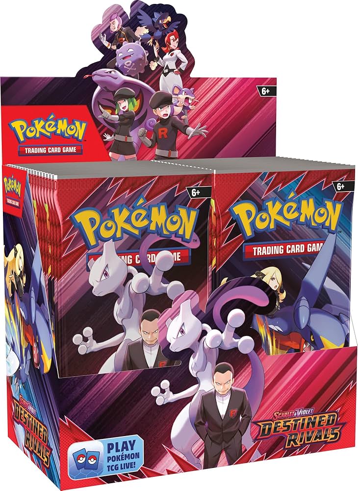pokémon tcg scarlet & violet destined rivals booster box