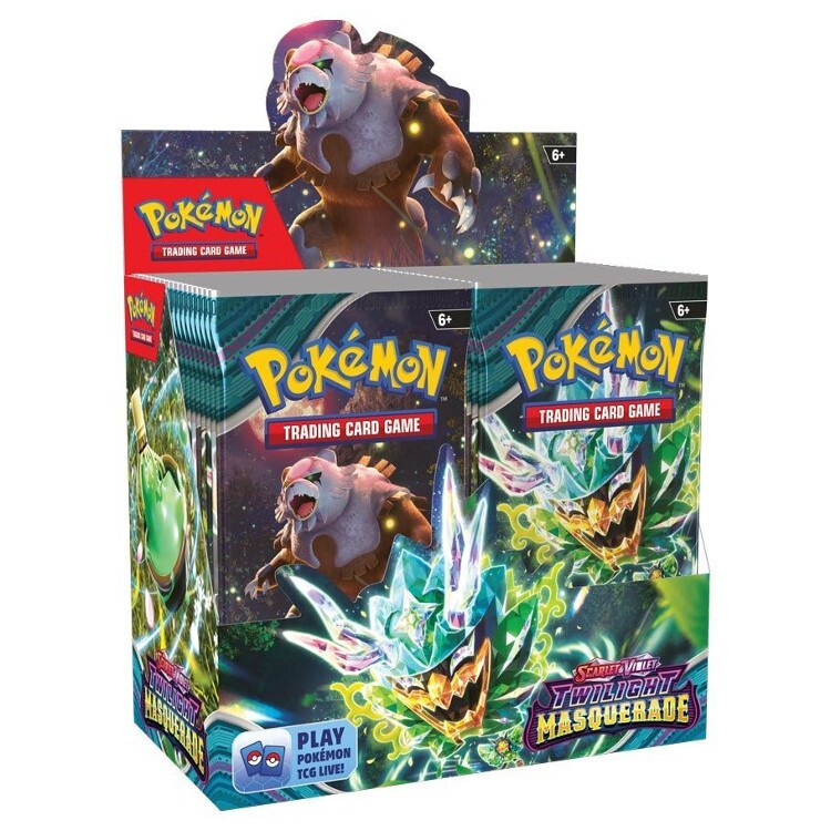 pokemon twilight masquerade booster box