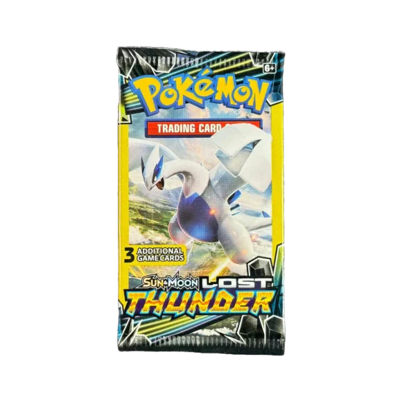 S&M Lost Thunder 3 Card Booster Pack