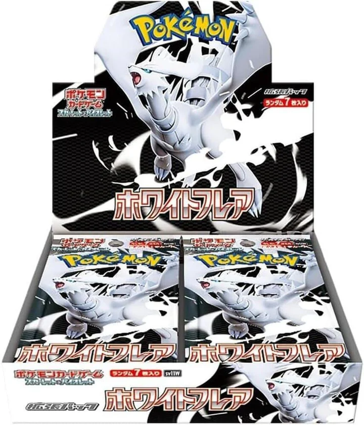 SV11W White Flare Booster Box Japanese Pokemon Card