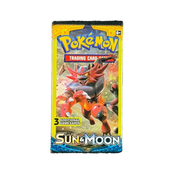 Sun & Moon Base Set 3 Card Booster Pack