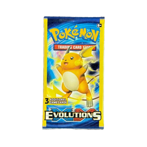 XY Evolutions 3 Card Booster Pack